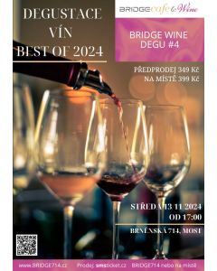 BRIDGE Wine - Degustace vín Best of 2024 - dne 13.11.2024