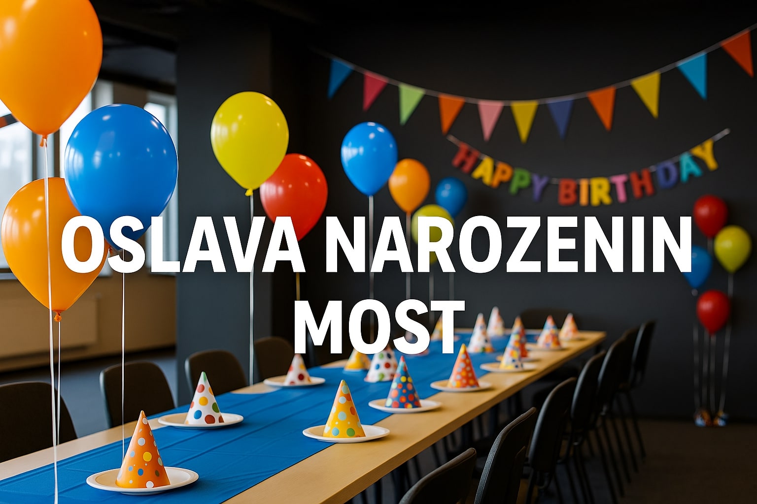 Jak naplánovat dokonalou oslavu narozenin Most: tipy, prostory a služby