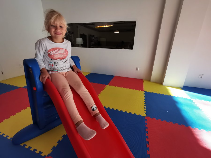 Dětská herna s klouzačkou v Bridge 714